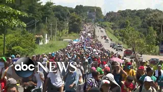 Trump: Migrant caravan traveling toward US 'national emergency'