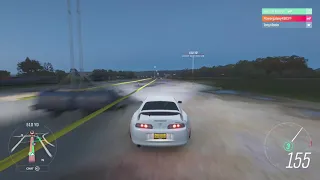 forza horizon 4 Toyota supra vs dodge dart