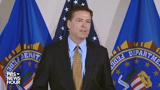 No criminal charges recommended over Clinton’s emails, FBI director says