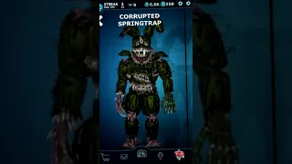 Corrupted Springtrap official vs Ignited Bonnie Official