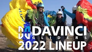 DAVINCI GLIDERS  2022 paraglider lineup