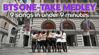 [KPOP IN PUBLIC|ONE TAKE] BEST OF BTS ONE-TAKE MEDLEY (9 SONGS IN UNDER 9 MINUTES)|1st Place