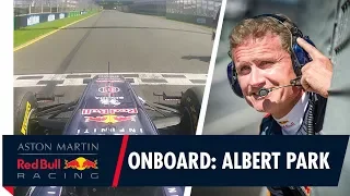 On Board with David Coulthard at Albert Park