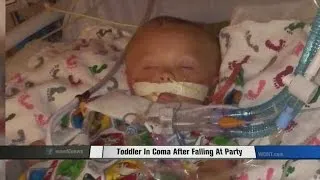 Toddler In Coma After Falling At Party