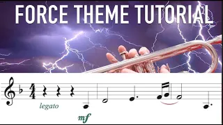 How to Play "The Force Theme" on Trumpet