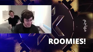 Zombs explains how he and XQC are now living together to Tarik, Shroud, s0m, etc.