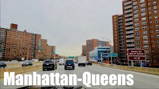 New York City Driving-Manhattan to Queens Museum 01152024 HDR 4K