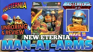 UNBOXING & REVIEW Masterverse MAN-AT-ARMS New Eternia Masters of the Universe Action Figure Review