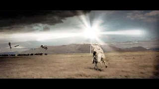 The Light Of The Istar (Gandalf chases away the Nazguls)