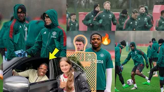 [video] Manchester United training today 🔥, Kobbie Mainoo, Garnacho, Hojlund,Malacia update...