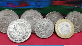 BUSCAMOS  DE ESTAS MONEDAS. mexicanas old coins.