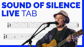 The Sound of Silence - Paul Simon (Live from Hyde Park) | TAB Fingerstyle for Guitar