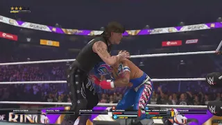 WWE 2K24 REY MYSTERIO (LWO) VS DOMINIC MYSTERIO (JUDGEMENT DAY) AT KING OF THE RING