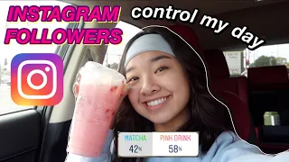 INSTAGRAM FOLLOWERS CONTROL MY DAY | Nicole Laeno