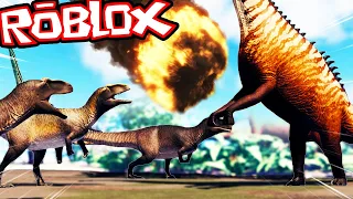 SURVIVING as the CUTEST DINOSAUR in ROBLOX