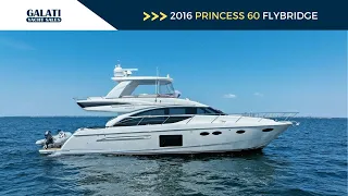 2016 Princess 60 Flybridge Yacht For Sale "Princess Rose Too"