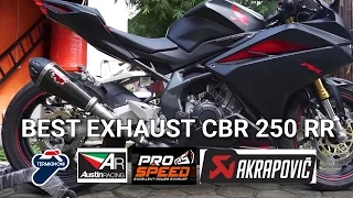 Best Exhaust Sound CBR250RR | Akrapovic | Termignoni | R9 | Red Muffler | Austin Racing