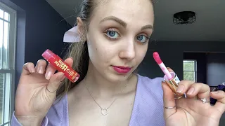 ASMR || Sticky Lip Gloss Application (Up Close)