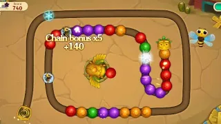 Jungle Marble Shoot Level 17 . Marble Puzzle Shoot 2