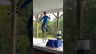 Unicycle Juggling