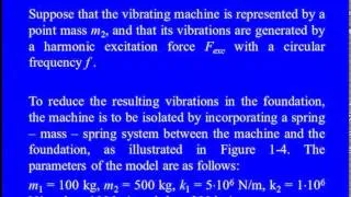 Mod-01 Lec-04 Multi Degree of Freedom Systems