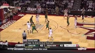 Attacking Baylor's zone 3