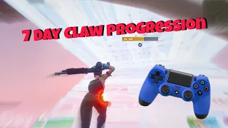 My 7 day claw progression 😈 (Crazy results!!!) (Fortnite Chapter 2 Season 7)