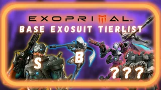 Exoprimal Exosuit Tierlist!