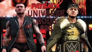 WWE 2K20 Universe Mode #98 PAYBACK PPV (3/5) “VIPER VS KING!!!”