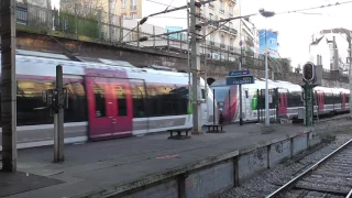 Z50000 : A la gare de Bois Colombes sur la ligne J du Transilien