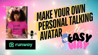 Make Your Personal Talking Avatar - The Easy Way | Runway ML Lip Sync Video App