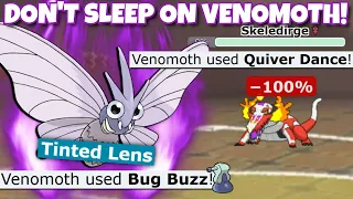 TINTED LENS VENOMOTH IS SURPRISINGLY GOOD! POKEMON SCARLET AND VIOLET