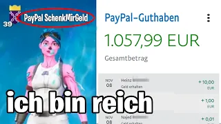 Mit diesem TRICK machst DU schnell viel GELD in FORTNITE..😱💶