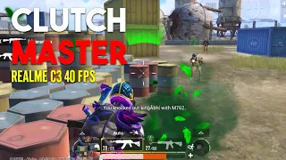 1v4 Clutch Not Easy Ft.realme c3 | BGMI