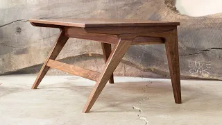 The Coffee Table That Turned My Hobby Into A Business // Mid-Century Modern Design // Woodworking