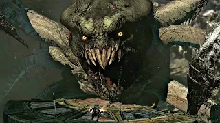 God of War Ascension - Kraken Final Boss Fight & Ending