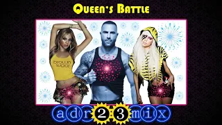 DJ ARON Feat LADY GAGA Vs BEYONCE (adr23mix) Queen's Battle BIG ROOM Club Mix