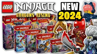 LEGO Ninjago 2024 March 2024 Sets OFFICIALLY Revealed