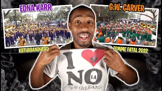 BandHead REACTS to G.W. Carver vs Edna Karr  @ Femme Fatale Parade 2022