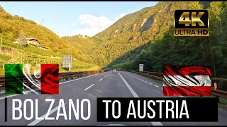 Driving from Bolzano, Italy to Austria