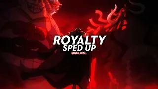 royalty - egzod, maestro chives, neoni || sped up