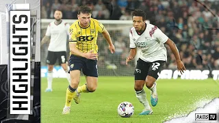HIGHLIGHTS | Derby County Vs Oxford United