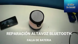 Reparo Un Altavoz Bluetooth Que No Enciende. El Taller De Jesuchi