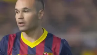 Andrés Iniesta vs  Real Madrid • Spanish Cup Final 2013 2014 • 1 2 • HD