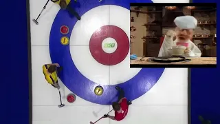 Swedish Chef Commentates Niklas Edin - Greatest Curling Shot