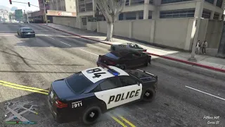 Bravado Buffalo STX Flees From Police And Gets Away// Gta Online