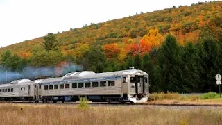 Rare Vintage RDC "Budd Cars" Still in Service on The Reading & Northern Railroad