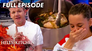 Hell's Kitchen Season 15 - Ep. 3 | Fish Head Soup Punishment Turns Stomachs | Full Episode