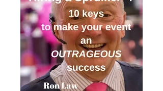 10 keys to making your Spruiker event an OUTRAGEOUS success