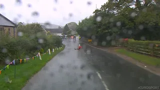 HE CRASHED OUT ON HIS TT BIKE #Yorkshire2019